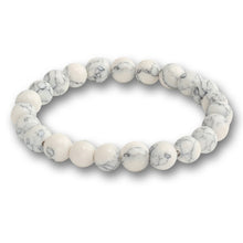 Load image into Gallery viewer, Trendy Men Black Lava Natural Stone Bracelet Charm Women Turquoises Transparent White Bead Strand Bracelets&amp;Bangles Yoga Jewelry